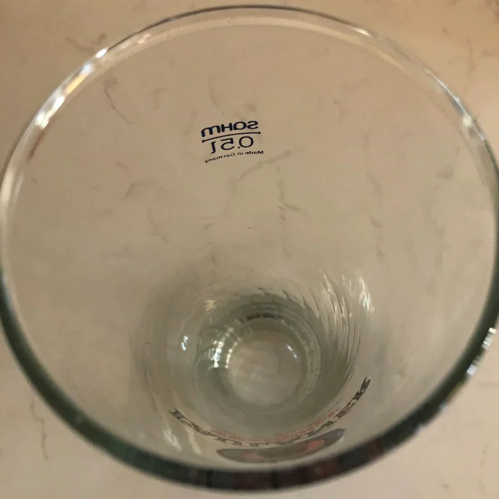 Vintage 24 Ounce Paulaner Beer Glass